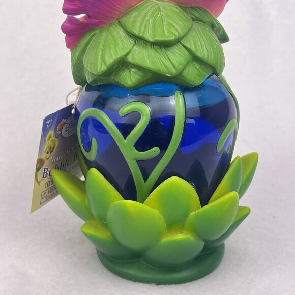 Disney Fairies Tinkerbell Bubble Bath Decanter Water Lily Splash No Wings - Picture 10 of 16